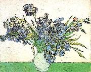 Vincent Van Gogh Still Life - Vase with Irises